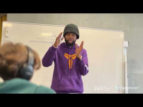 Karl Nova - Reading Week at Brillantmont International School