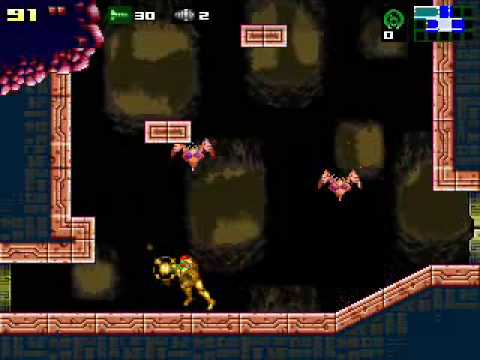 Another Metroid 2 Remake Demo - 100% items run