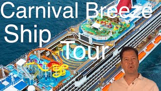 Carnival Breeze Review - Full Walkthrough - Cruise Ship Tour - Carnival Cruise Lines