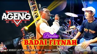 Download lagu Badai fitnah - BRODEN - Ageng music live TPI mojo mp3