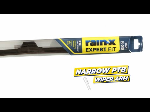 Rain X Expert Fit Beam Wiper Blade Installation Narrow PTB