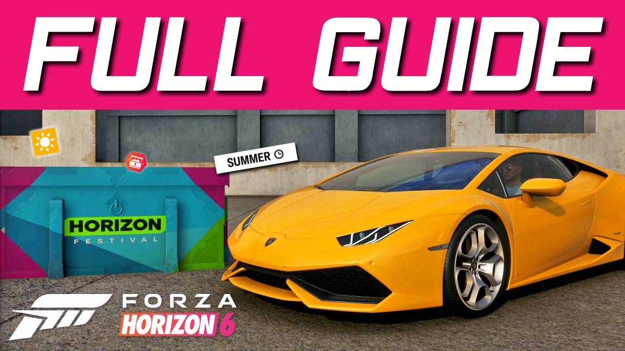 Forza Horizon 6 TREASURE HUNT Nangan Region (Summer Festival Playlist Treasure Chest Location)
