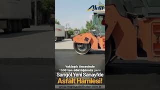 Sarıgöl'de asfalt hamlesi!