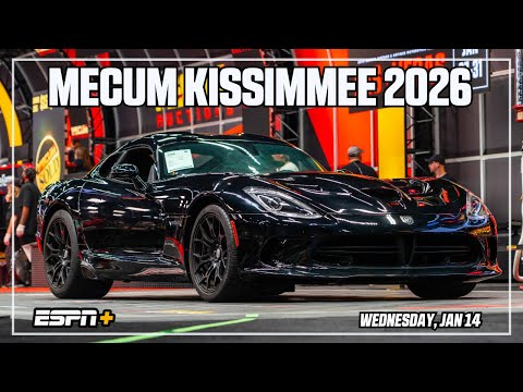 Mecum Kissimmee 2026 Full Broadcast: Wednesday, Jan. 14