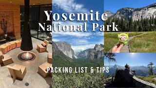 【旅行vlog】🇺🇸ヨセミテ国立公園の絶景&AutoCampで2泊3日グランピング⛰️ (事前準備&持ち物も!)
