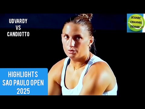 PANNA UDVARDY/ANA CANDIOTTO/HIGHLIGHTS SAO PAULO OPEN 2025