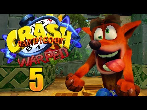 Crash Bandicoot 3: WARPED (N-Sanity HD) playthrough pt5 - Jetski Jumps and 1st Boss