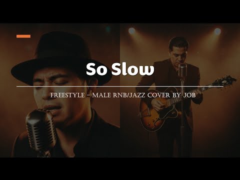 So Slow - Freestyle - Male RNB/Jazz Cover (Lyric Video)