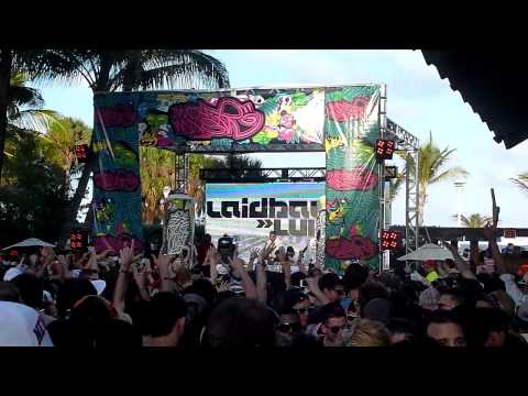 Afrojack vs Laidback Luke @ Mixmash Pool Party, Miami 2012