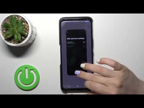 How To Remove Sim Card Pin Code In Asus ROG Phone 6D