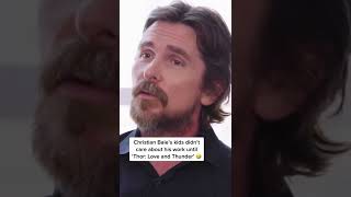 Christian Bale’s Kids Didn’t Care About His Work Until 'Thor: Love And Thunder'! video