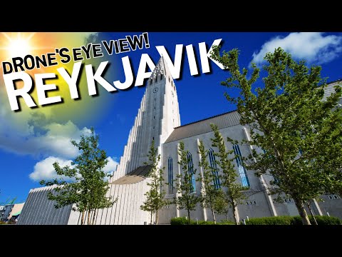 Reykjavik: Captivating 4K Drone Footage of Iceland's Capital 🚁🌌