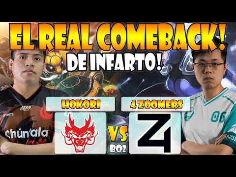 HOKORI VS 4 ZOOMERS BO2[GAME 1]ETERNALENVY & GUNNAR- BTS PRO SERIES 7:AMERICAS - DOTA 2 PRO