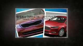 preview picture of video '2015 Kia Optima Vs. 2015 Ford Fusion Vehicle Comparison | Burlington Kia'