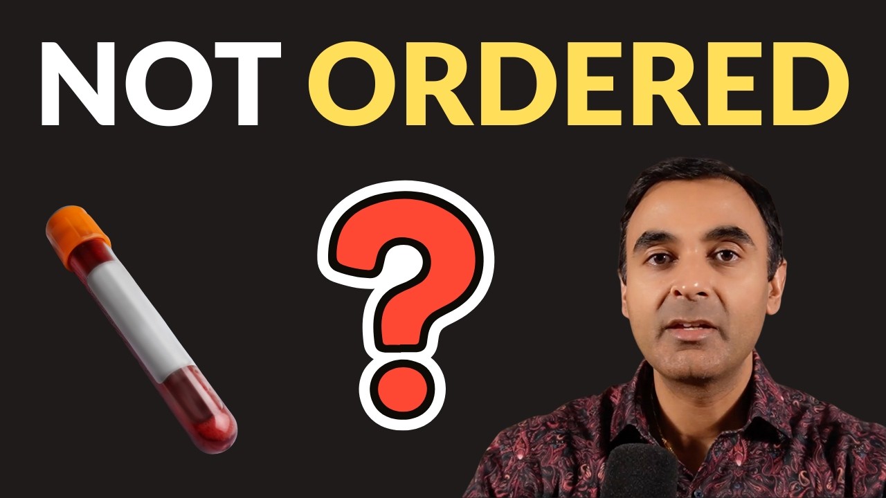 The Most IMPORTANT (Life Saving) Blood Test You’ve NEVER HAD