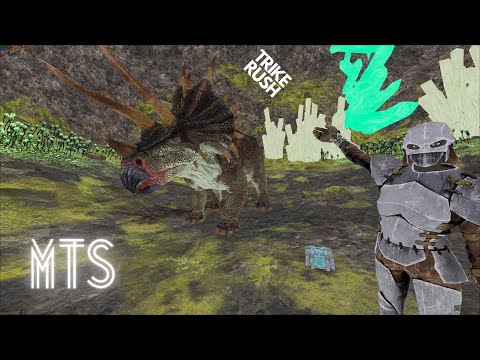 ARK: Survival Evolved | Lost Island|How to counter with a trike PVP