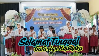 Download lagu Selamat Tinggal Guru dan Kawanku (Cover) || Paduan Suara kelas 6 SD Negeri 1 Tegalsari 2024-2025 mp3