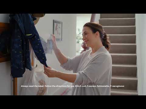 Kill 99.9% of Germs* Your Clothes Bring Home 15"