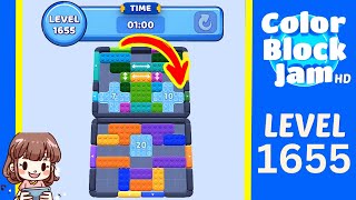 Soluzione del Livello 1655 di Color Block Jam