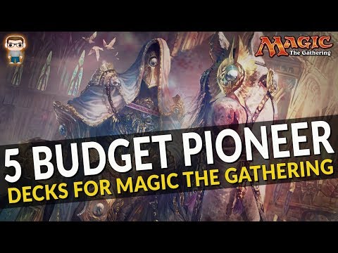 5 BUDGET MTG PIONEER DECKS ( Magic the Gathering )