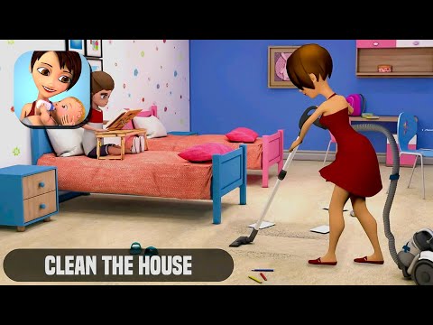 Mother Life Simulator Game #6 | Clean the House