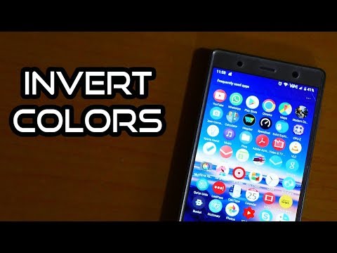 💡SONY XPERIA XZ2 Premium Tips🔨: Invert Colors Setting!📱[4K]