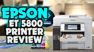 Epson ET 5800 Printer Review and Setup Guide