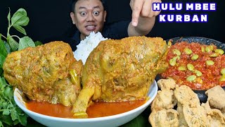 Download lagu ENAK NAGIH ⁉️ MAKAN GULAI HULU EMBE LANGSUNG 2 SAMBEL PETAI LALAPAN MENTAH SELADA AIR TAHU CRISPY mp3