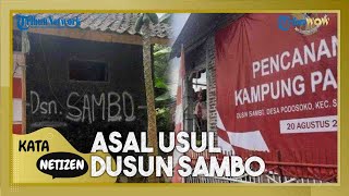 Dusun Sambo di Magelang Viral setelah Kasus Irjen Ferdy Sambo, Sekdes Ungkap Asal Usulnya
