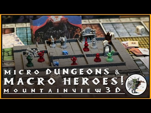 Taking the Ultimate Dungeon Crawler, HEROQUEST on the Go with 3D Printing!