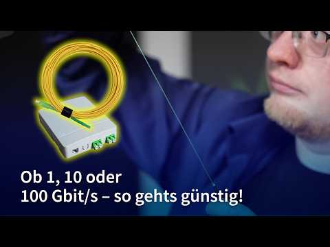 Für unter 100 Euro: So einfach verlegt ihr Glasfaser selbst!