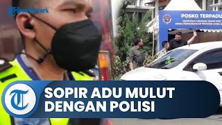 Hendak Terobos One Way, Pengendara Mobil di Bogor Tak Terima Diingatkan dan Adu Mulut dengan Petugas