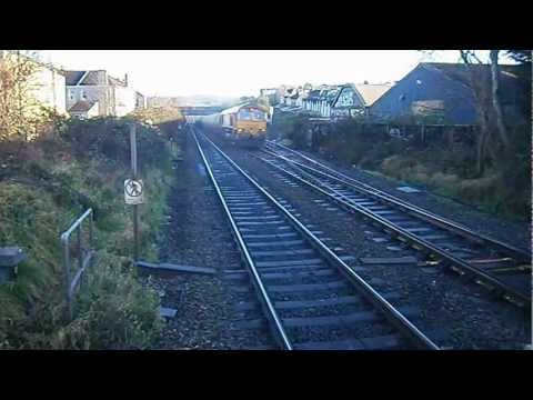 DB Schenker Class 66 no: 66204 @ Oldfield Park 6V62 18-12-2012.