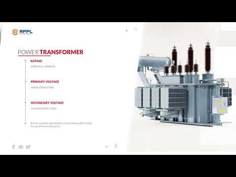 1250kVA 3-Phase Distribution Transformer On Load / OLTC