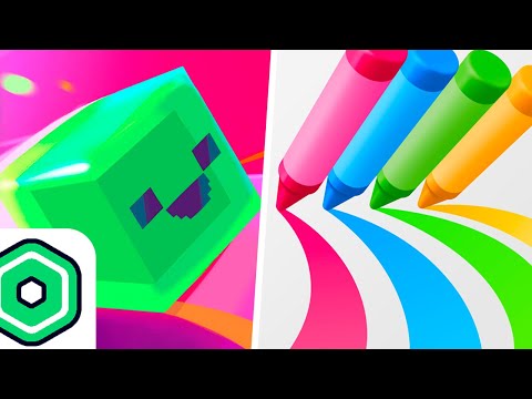 Slime Rush vs Crayon Rush - Max Level Gameplay (Part 1)