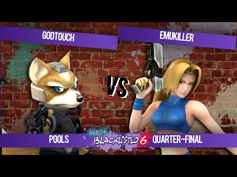 Blacklisted 6 Pools - GodTouch (Fox) vs Emukiller (Zero Suit Samus)
