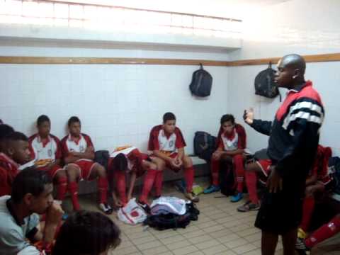 Preleção da final da liga sbc 2011 categoria 95/96 , E.C. Madureira