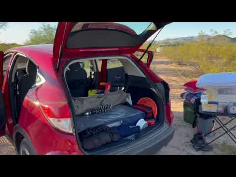 Setting up at Snyder Hill BLM land