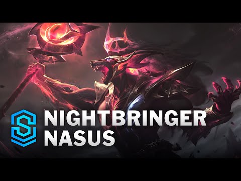 Nightbringer Nasus Skin Spotlight - League of Legends