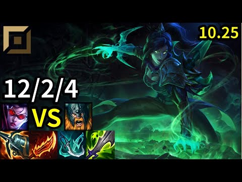 Vayne Top vs Graves - EUW Master | Patch 10.25