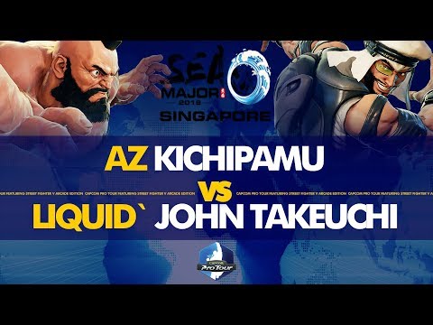 AZ Kichipamu (Zangief) vs Liquid` John Takeuchi (Rashid) - SEA Major 2019 Day 1 - CPT 2019