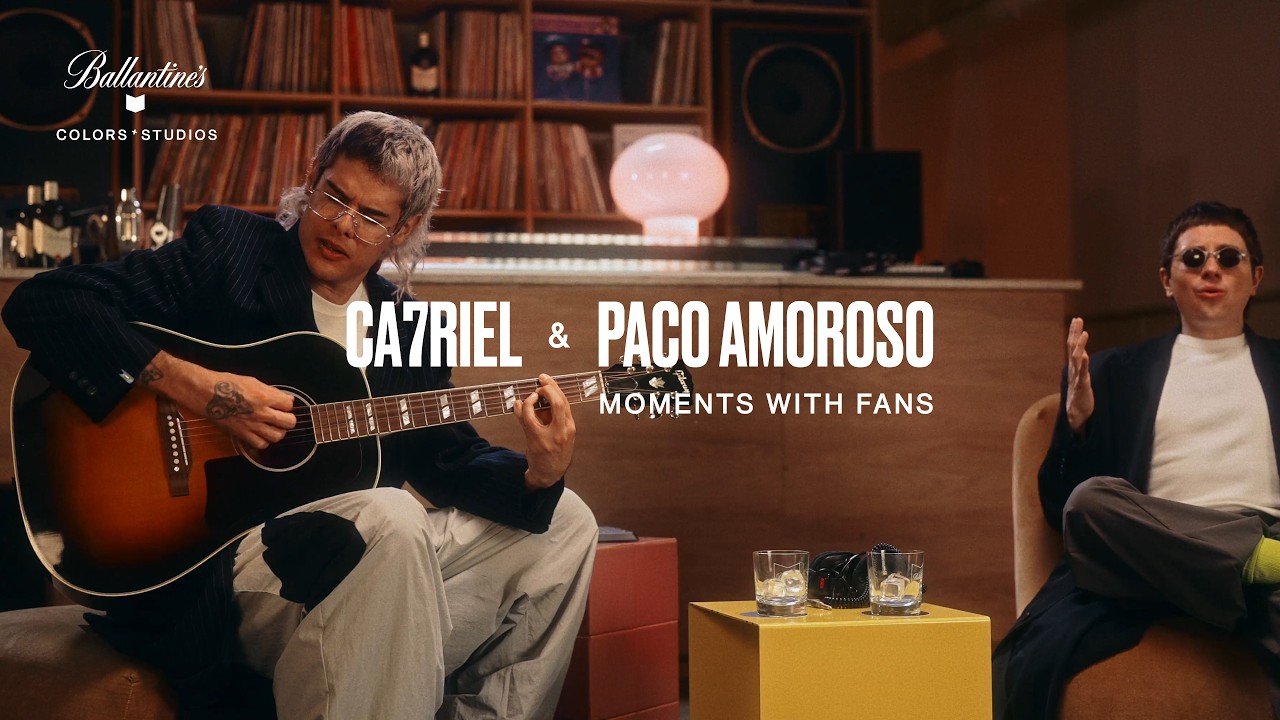 A CA7RIEL & Paco Amoroso moment with fans | OFF STAGE with Ballantine's True Music
