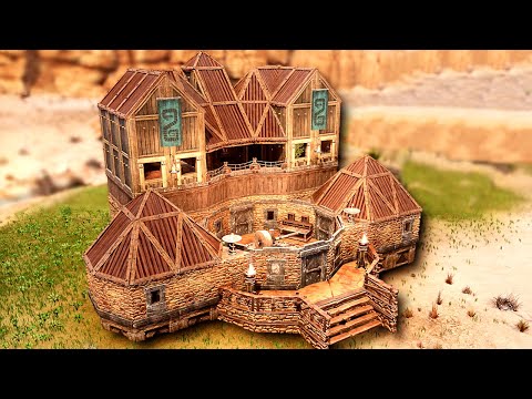 Conan Exiles: Sandstone Starter Base - Build Guide (No Mods) | Age of Sorcery