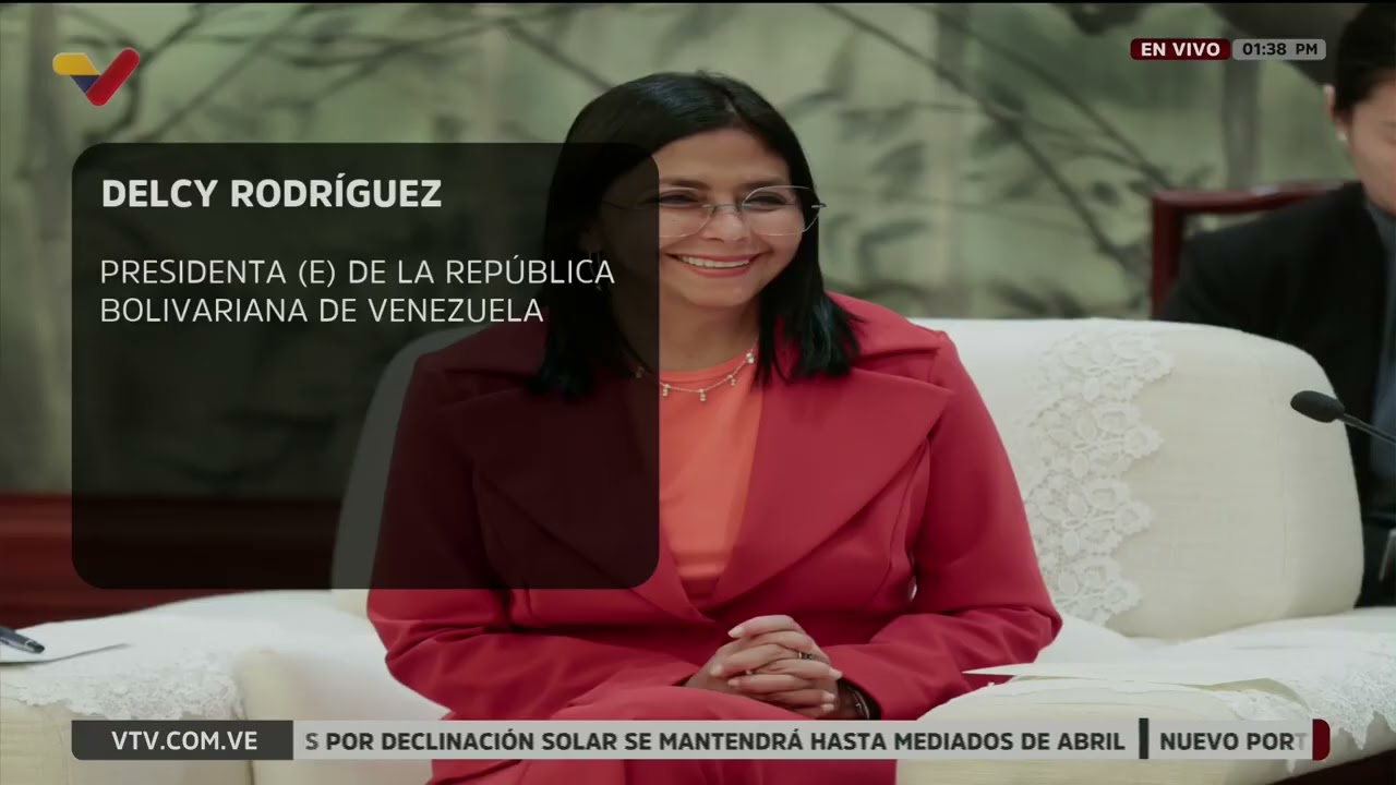 Delcy Rodríguez anuncia Día Nacional del Agua el 22 de marzo