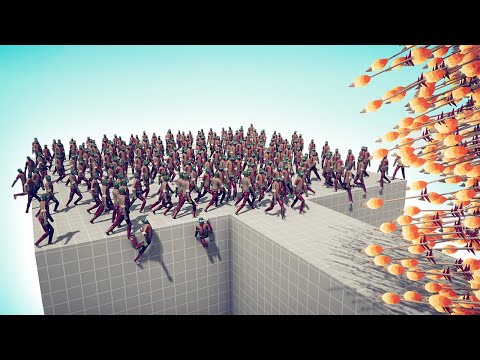 100x ZOMBIE MUTANTS vs EVERY GOD - TABS | Totally Accurate Battle Simulator