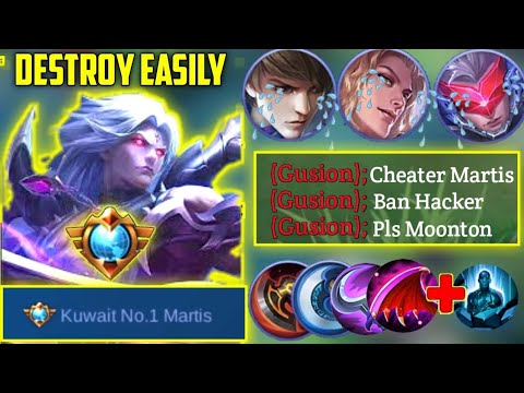 THIS MARTIS BUILD IS BEST TO DESTROY META ASSASIN EASILY || MARTIS BEST BUILD 2021 - MLBB