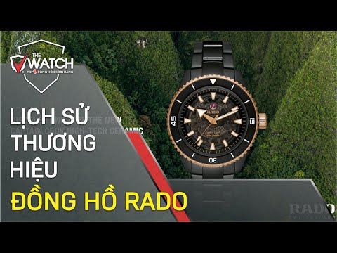 Lịch Sử Thương Hiệu Đồng Hồ Rado | Phát Triển Từ Chất Liệu Khác Biệt
