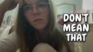 I made a mistake