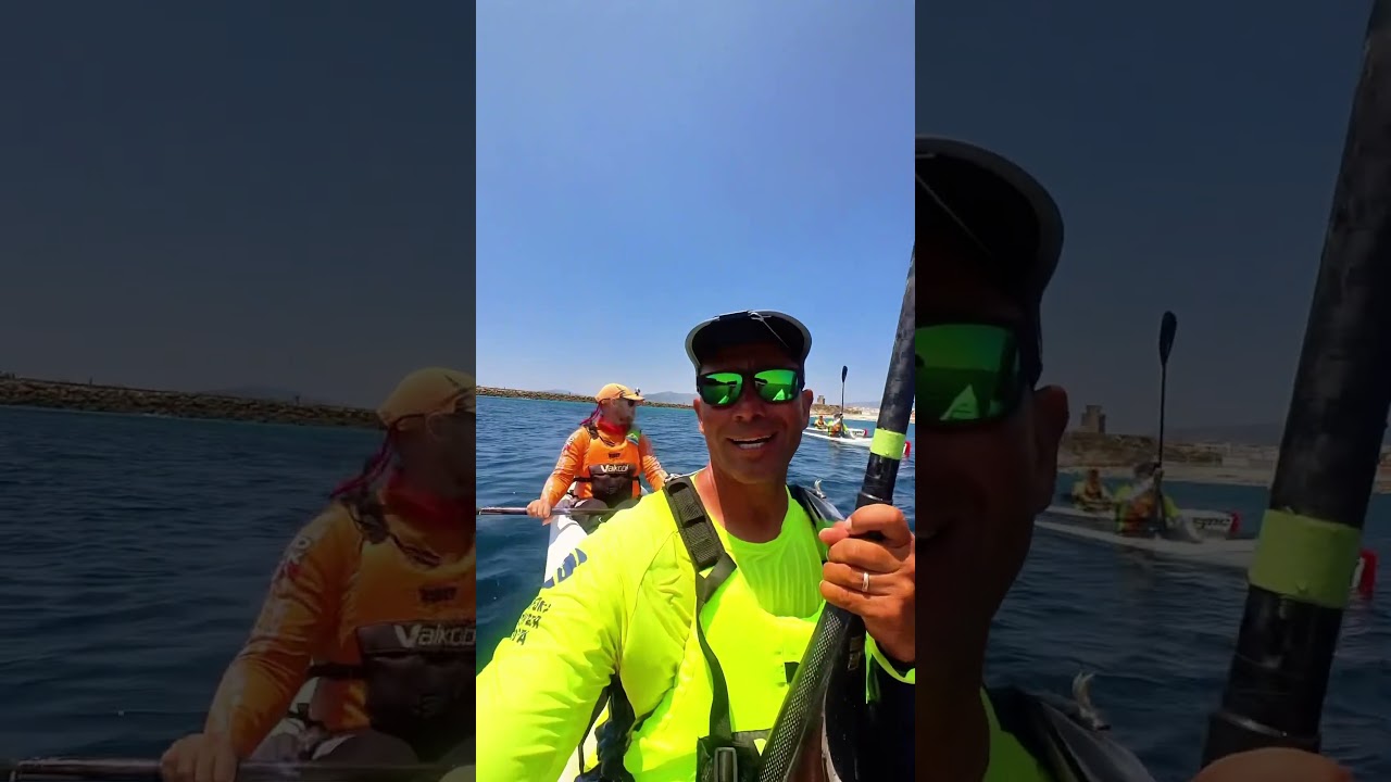 Downwind adventure in the Strait of Gibraltar - between Africa and Europe.