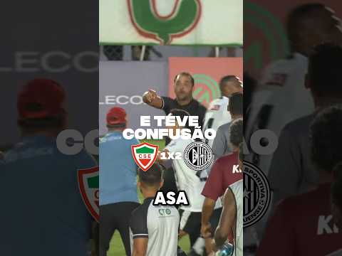 CSE x ASA teve confusão!! #cse #asa #crb #csa #palmeiradosindios #alagoas #futebol #fypシ゚viral